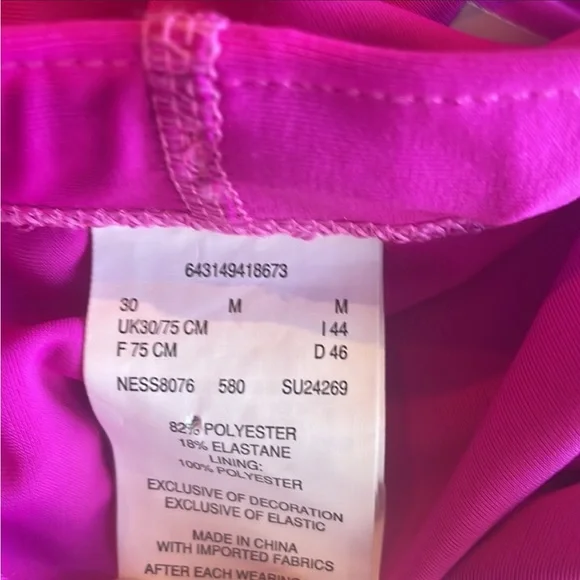 Nike Swim 30 Hot Pink Shorts Suit triathlon biking running - Picture 5 of 5